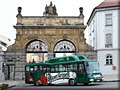Autobus SOR BNG 10.5 v barvch Plzeskho Prazdroje