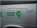 Označení služby Wi-Fi Internet zdarma