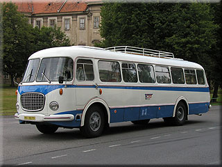 Historický autobus ŠKODA 706 RTO, foto E. Cízl