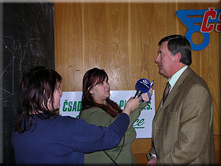 Ředitel společnosti p. Miroslav Hucl hovoří o novinkách pro rok 2007 Ředitel společnosti p. Miroslav Hucl hovoří o novinkách pro rok 2007