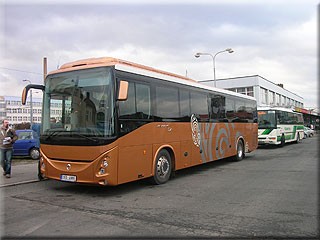 Prezentace zjezdovho autobusu IVECO Evadys H
