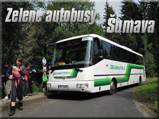 Zelené autobusy NP Šumava